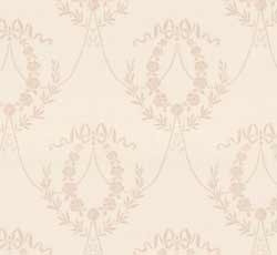 Wallpaper - Hovkonditoriet white/pink