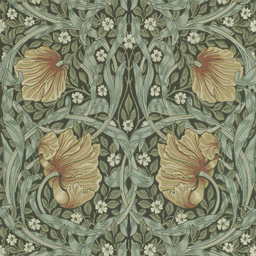 William Morris & Co. Tapet - Pimpernel Bayleaf/Manilla