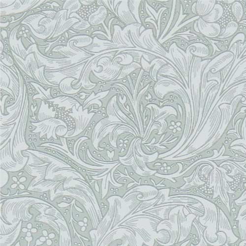 William Morris & Co. Tapet - Bachelor´s Button, Silver