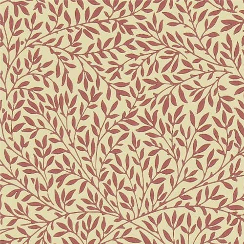 William Morris & Co. Wallpaper - Standen Beige/Brick/Red