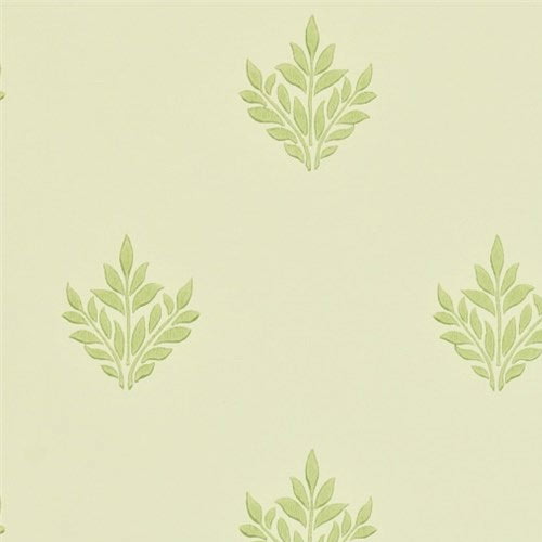 William Morris & Co. Wallpaper - Pearwood Ivory/Thyme
