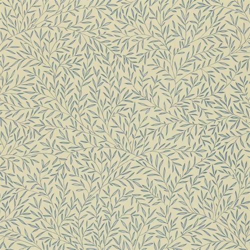 William Morris & Co. Wallpaper - Lily Leaf Woad