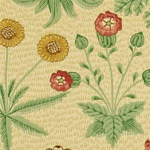 William Morris & Co. Tapet - Daisy Manilla/Russet