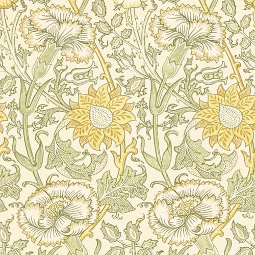 William Morris & Co. Tapete - Pink & Rose cowslip/fennel