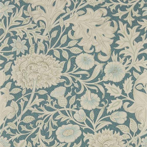 William Morris & Co. Tapete - Double Bough slate blue