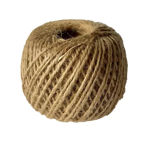 Natural Brown Jute Twine String Yarn (1.6 mm)