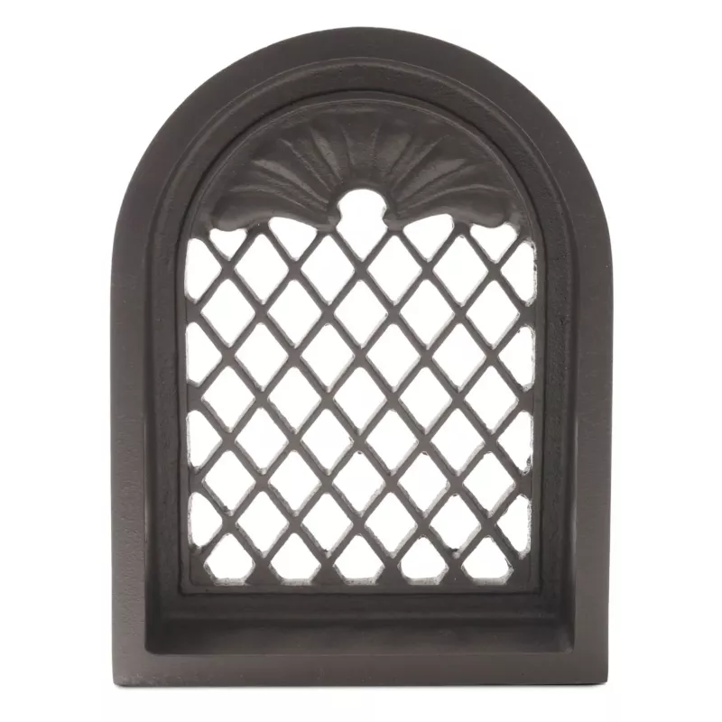 Hot Air Grille Cast Iron - Arched
