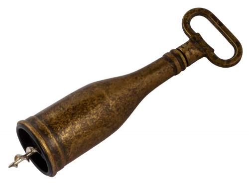Vinåpner & flaskeåpner antikk messing - Bellmansro