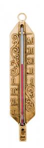 Termometer - Messing - arvestykke - gammeldags dekor - klassisk stil - retro - sekelskifte