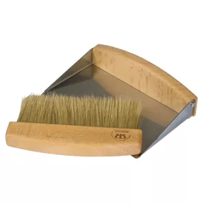 Table Brush & Dustpan - Wood/Steel Magnet