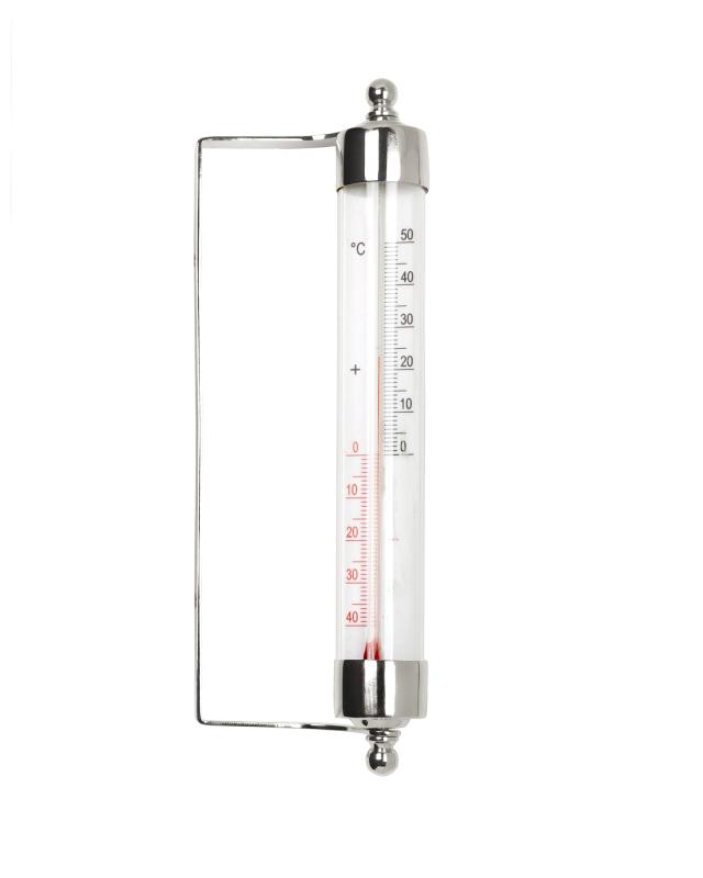 Outdoor Thermometer - Nickel