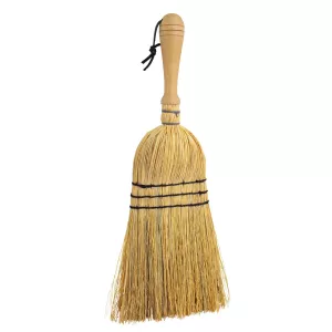 Rice Straw Brush - Wooden Handle 43 cm