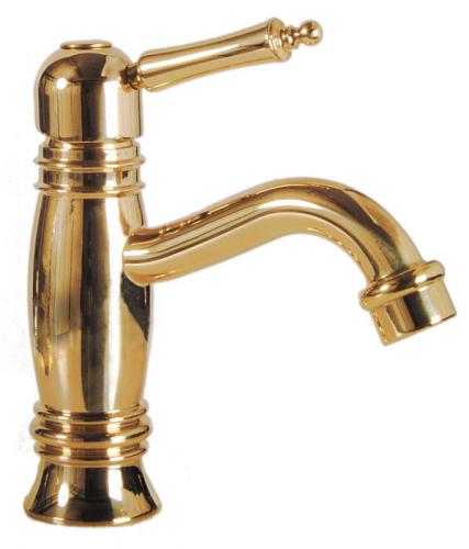 Washbasin Mixer - Oxford Mini Brass - old style - old fashioned interior - oldschool