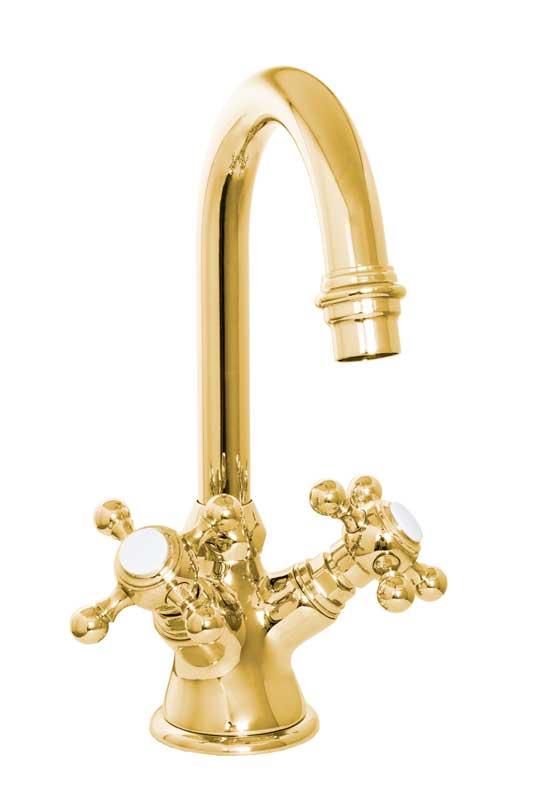 Washbasin Mixer - Horus Mini brass
