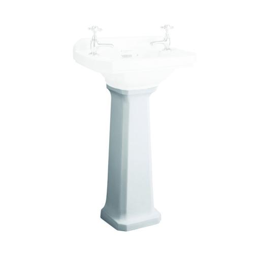 Porcelain pedestal - For Fitzroy wash basin