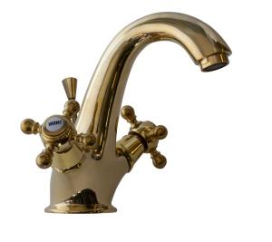 Bathroom sink faucet - Islington - Brass