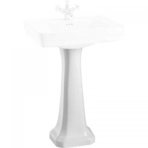 Pedestal to washbasin - Burlington, normal height