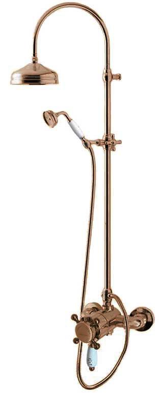 Shower Set - Kensington Retro with Mixer Faucet, Bronze