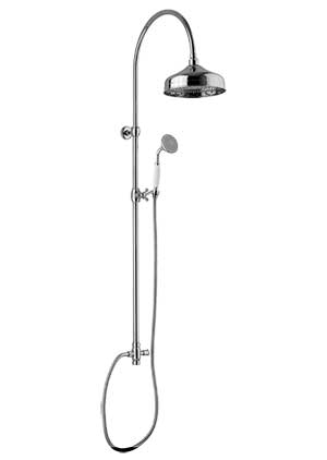 Classic shower Kit - Canterbury without shower valve crome