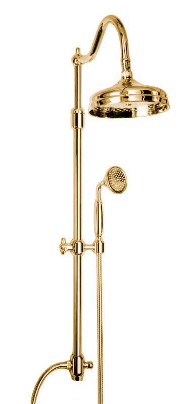 Shower Kit - Canterbury II without shower valve brass