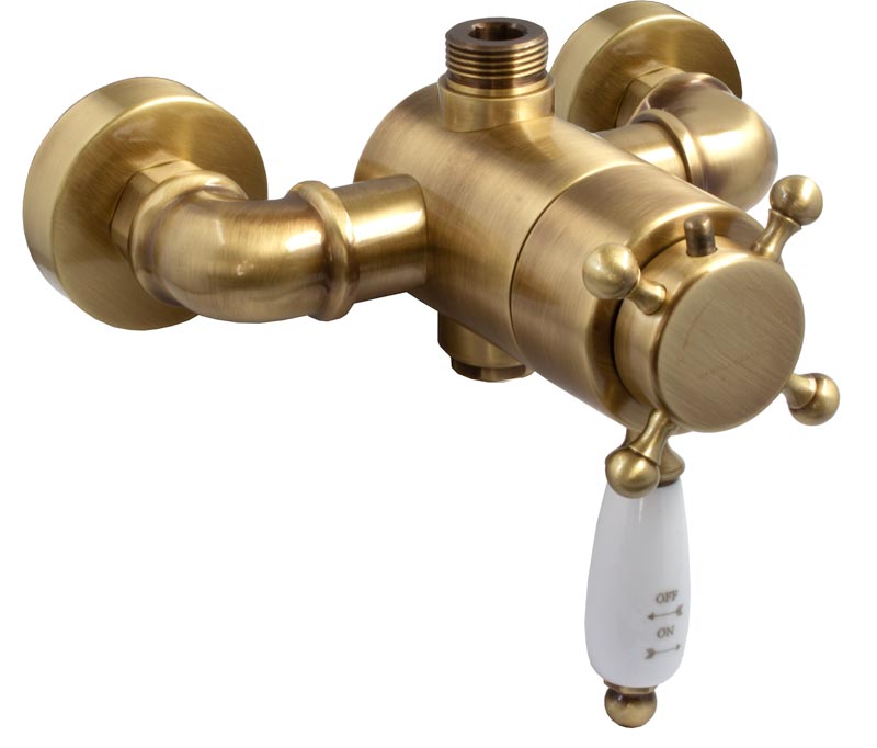 Shower Faucet - Kensington, with Thermostatic Mixer, Bronze