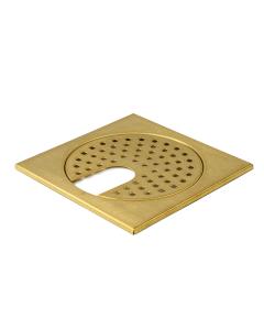 Floor Drain Grate Brass - Standard with Holes 200 x 200