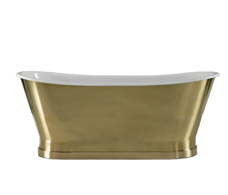 Cast Iron Bathtub - Epoque 170 cm (66.9 in.) Brass