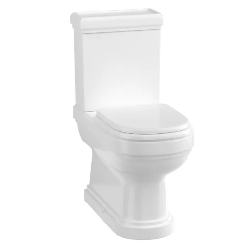 WC - Riviera gulvstående toilet, P-lås uden toiletsæde