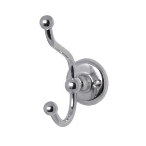 Haga clothes hook - Double chrome