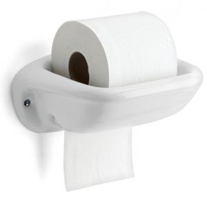 Toilettenpapierhalter - Porzellan