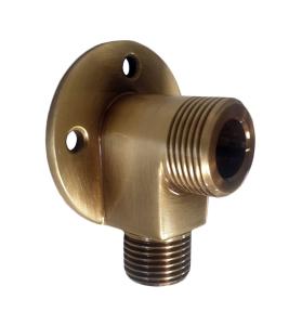 Faucet mount bronze - For wall mixer tap with external piping