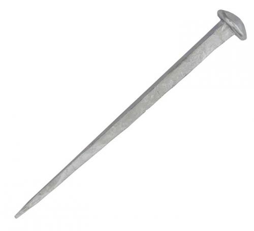 Hand-forged nail - 120 mm galvanized