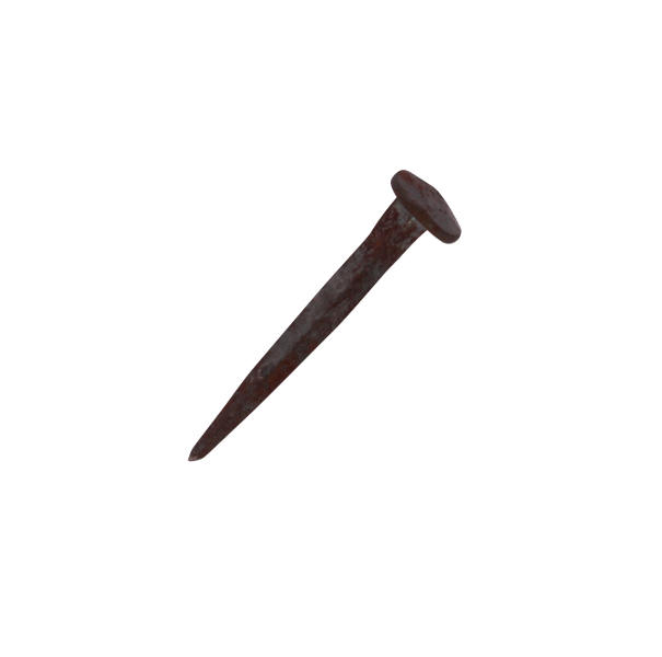 Hand-forged nail - 93 mm - old fashioned style - oldschool style - vintage interior - old style