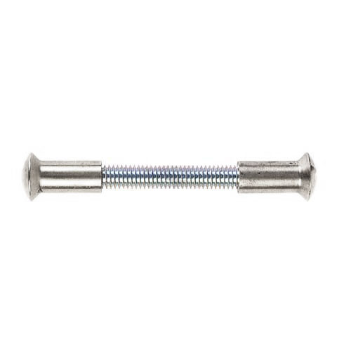 Machine screw with nipple for door handle - M6x80 nickel