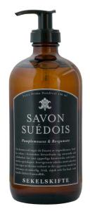 Sæbe - Savon Suédois, 480 ml - Pamplemousse & Bergamote