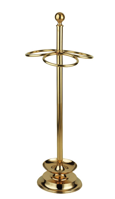 Umbrella stand - Brass round 19 x 80 cm