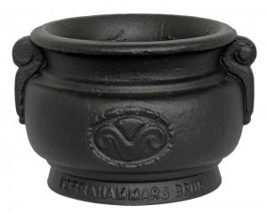 Oscar Flower Pot in cast iron black - Sekelskifte