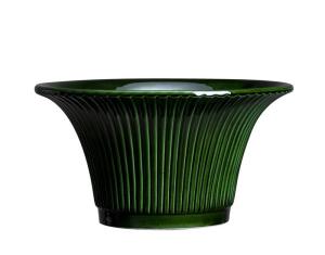 Flower Pot Art deco - Green 25 cm