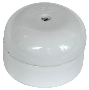 Connection Box - White porcelain 55 mm round - old style - classic interior - old fashioned style - vintage interior
