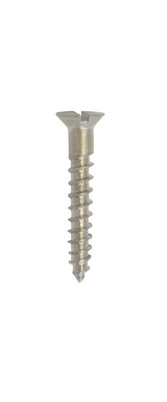 Screw - Slottet wood screw Nickel TFS 8 x 1