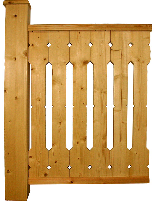 Profilert rekkverksbord - Snekkerglede 135 - arvestykke - gammeldags dekor - klassisk stil - retro - sekelskifte