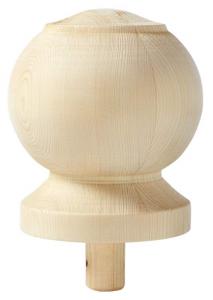 Newel post top ball - 125 mm - old fashioned - old style - vintage interior - retro - classic interior