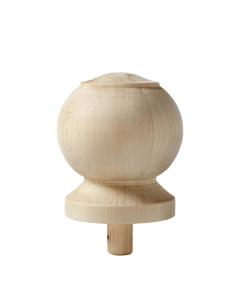 Newel post top ball - Petite 140 x 110 mm (5.5 x 4.3 in.)