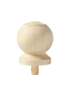 Newel post top ball - Petite 140 x 110 mm (5.5 x 4.3 in.)