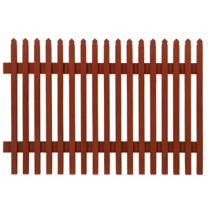 Altmodischer Zaun Utö – Fertig gestrichene Fichtensektion 1750 x 1180 mm