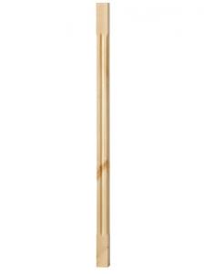 Spårad stolpe - Räckespelare 910 x 40 mm - sekelskiftesstil - gammaldags inredning - klassisk stil - retro