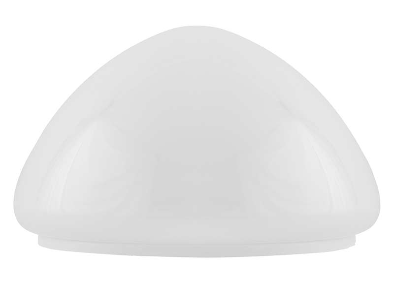 Bordlampeskærm med spids (f200/hvid)