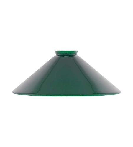 Shade for craftsmans pendant - 25 cm green