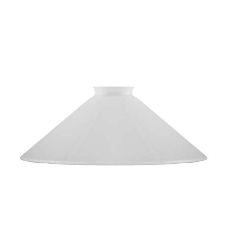 Shade for craftsmans pendant - 25 cm Opal white