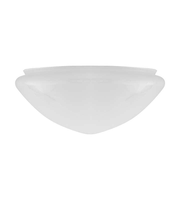 Ampel glass - 300 mm Opal white
